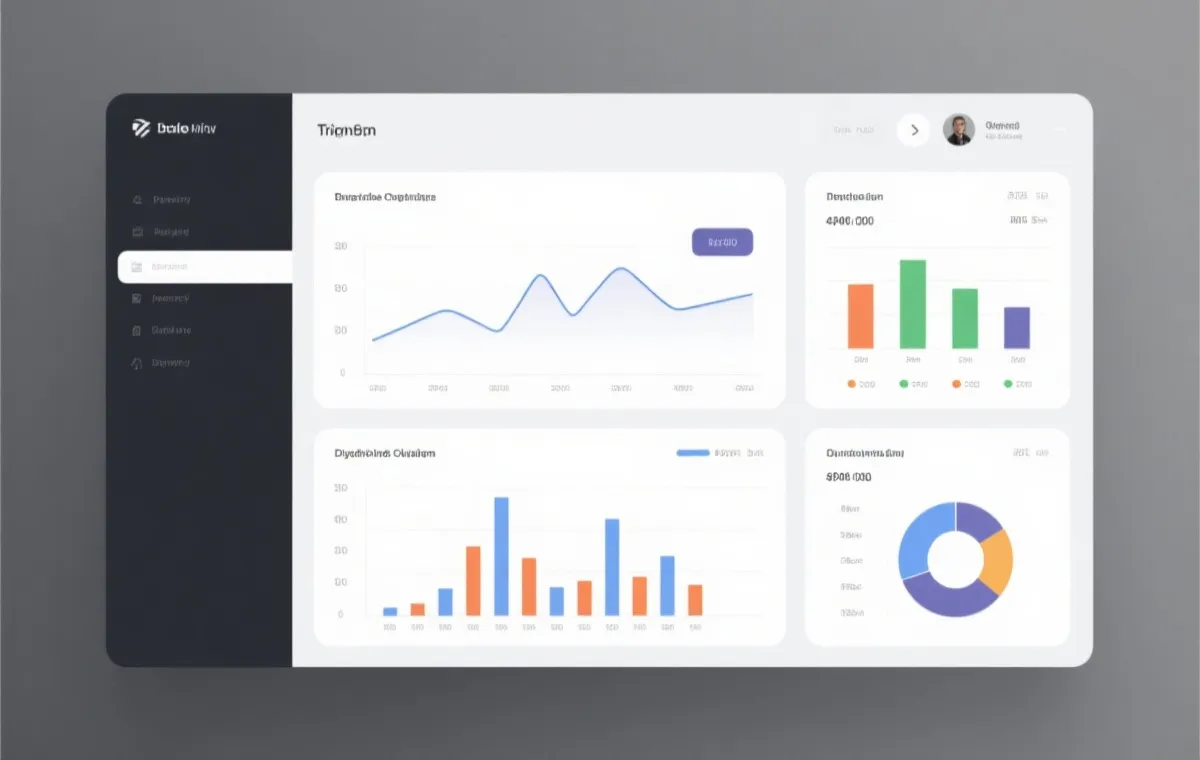 走势与分布示意图